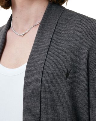 Mode Regular Fit Merino Wool Open Cardigan Sweater  