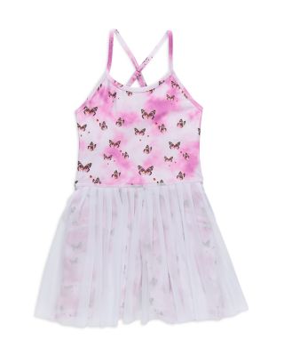 Girls' Butterfly Print Tennis Dress - Little Kid, Big Kid