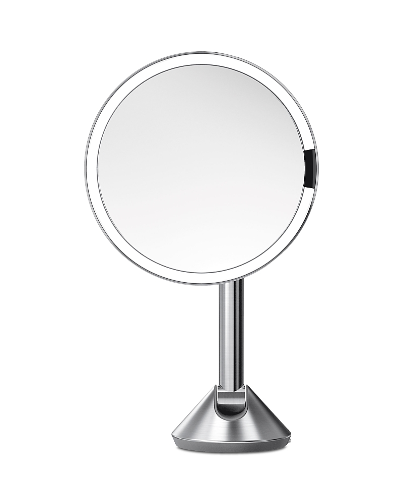 Simplehuman Wall Mount Brushed Sensor Mirror In Gray