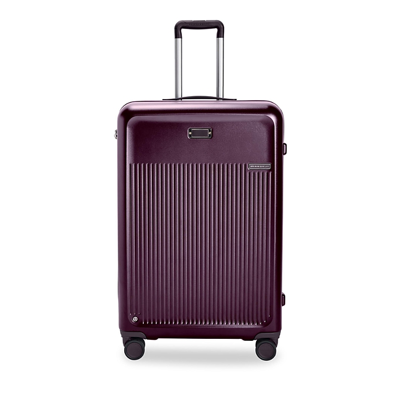 Briggs & Riley Large Sympatico Expandable 30-inch Spinner Packing Case In Plum