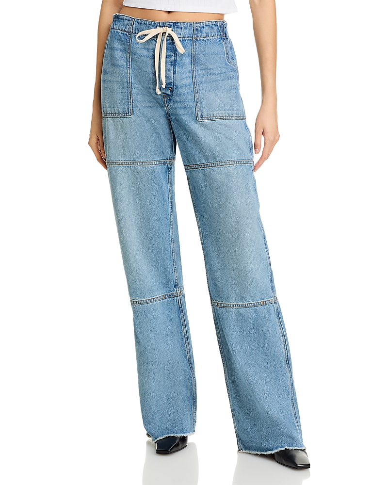 Re/Done Drawstring Beach Pants