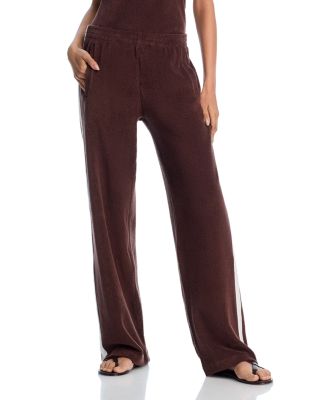 Terry Scoop Neck Track Tank & Terry Track Pants