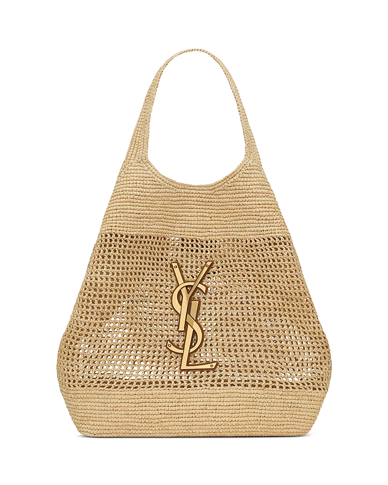 Saint Laurent Icare in Raffia