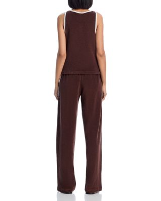 Scoop Neck Terry Tank Top