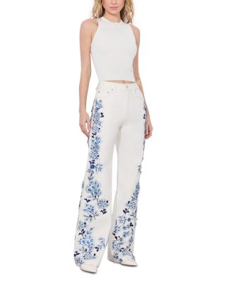 Weezy Floral Embroidered Pants