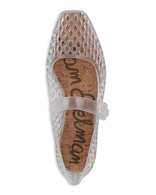 Women's Michaela Square Toe Jelly Flats