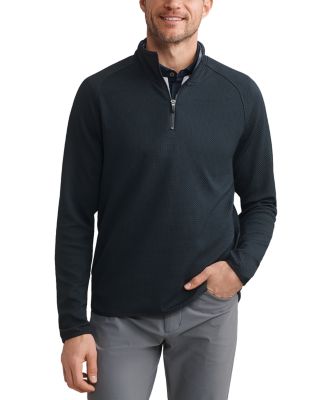 Founders Textured Quarter-Zip Golf Sweater