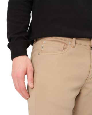 Russell Slim Straight Fit Ultimate Knit Jeans in Sand Stone