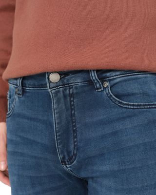 Nick Slim Fit Ultimate Knit Jeans in Stream Blue