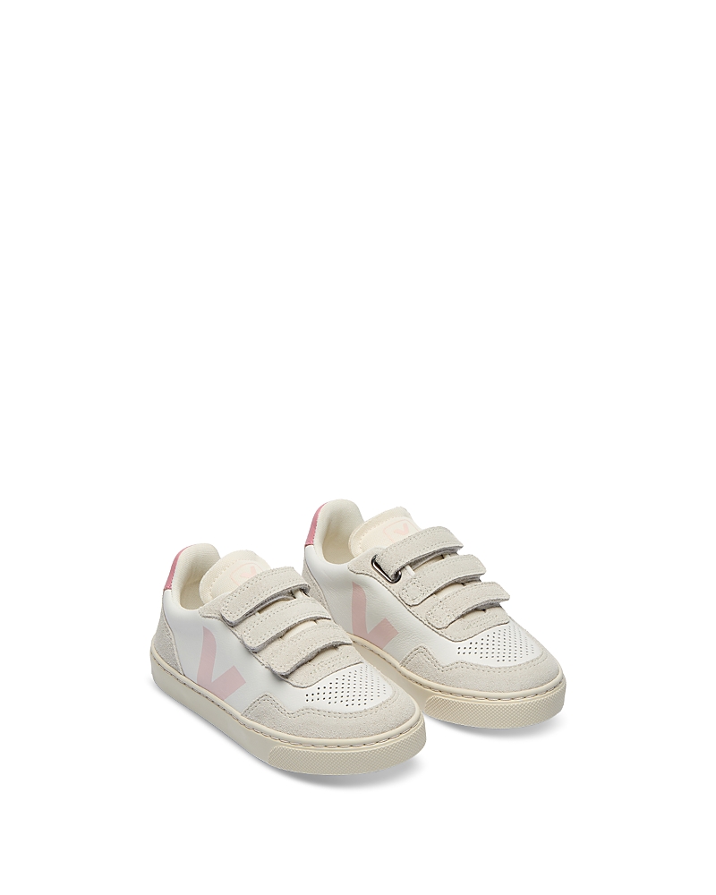 Veja Unisex Small V 90 Sneakers - Toddler, Little Kid In White Petale