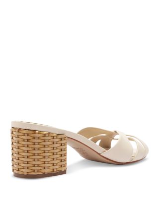 Women&#39;s Keefa Straw Heel Sandals