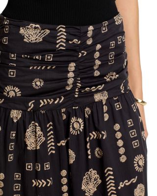 Agatha Tiered Maxi Skirt