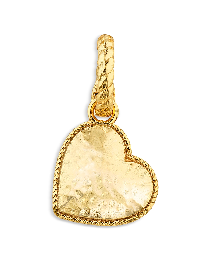 Capucine De Wulf Love Heart Pendant In 18k Gold Plated In Gold