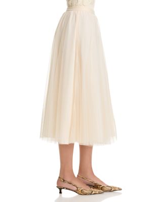 Tulle Midi Skirt - Exclusive
