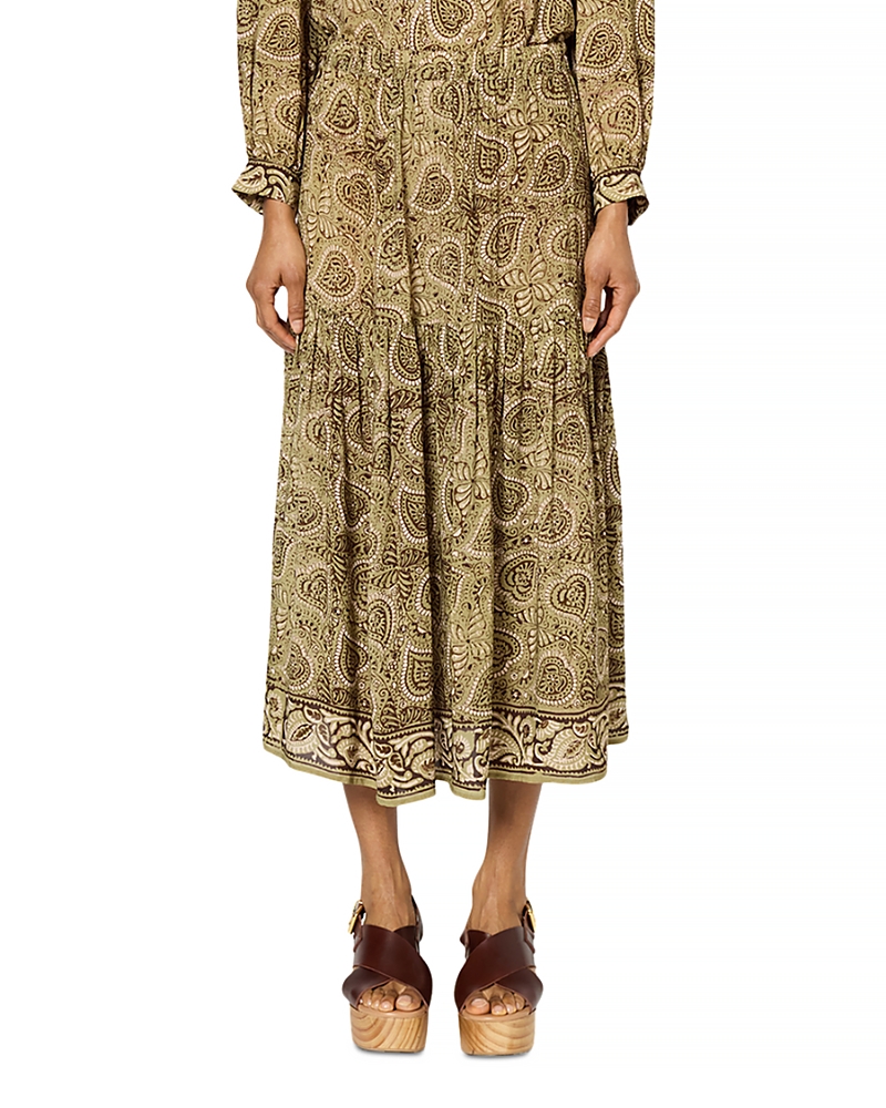 GERARD DAREL VALORA MIDI SKIRT