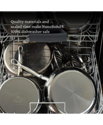 NanoBond&reg; Molecular Titanium Stainless Steel 12.5" Skillet