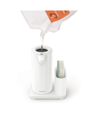 14oz Sensor Pump, Touch-free Hand Soap Dispenser with Sponge Caddy