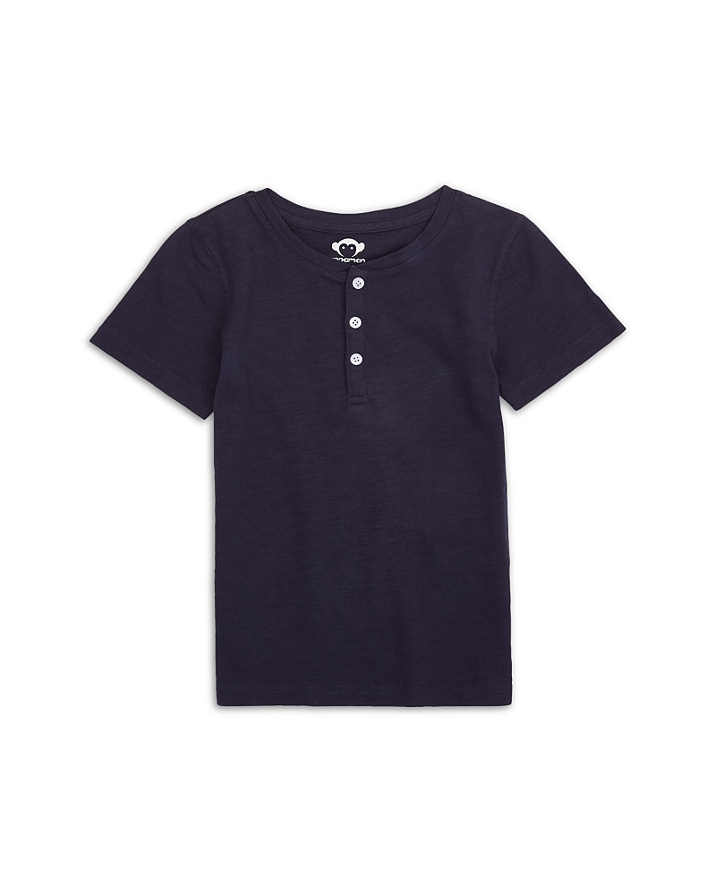 Appaman Boys' Day Party Henley Shirt - Little Kid, Big Kid In Navy Blue