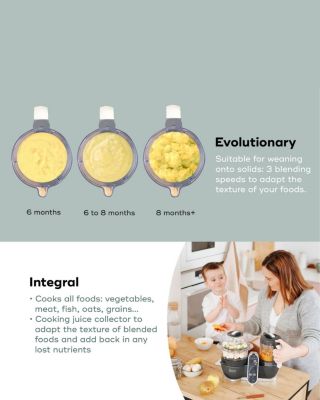 Duo Meal Station Industrial Grey