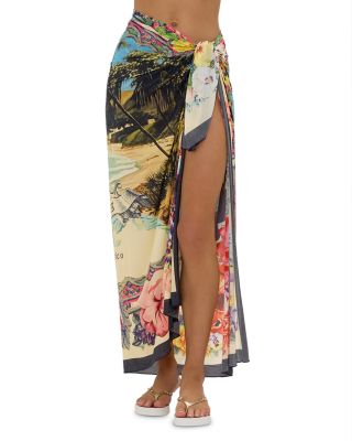 Camilla - Long Sarong Swim Cover-Up