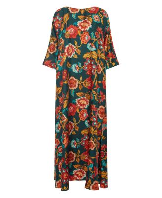 Muumuu Round Neck Dress