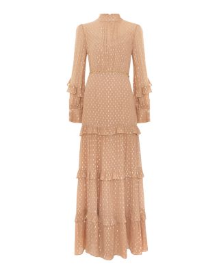 Priscillan Tiered Maxi Dress