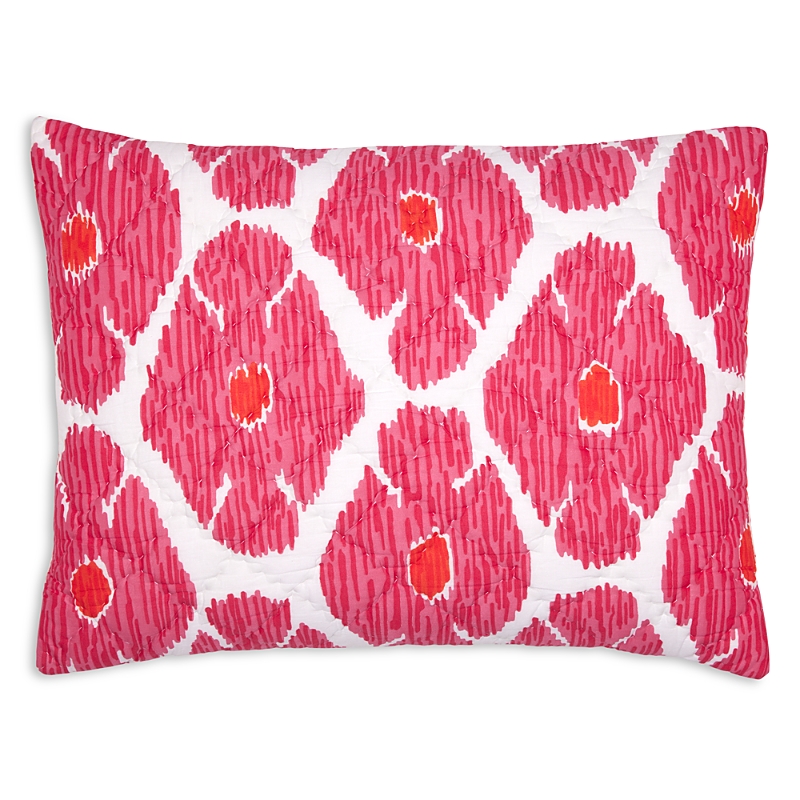 John Robshaw Poppy Azalea Ikat Standard Sham