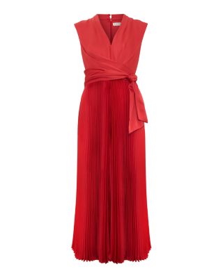 Celestia Faux Wrap Dress