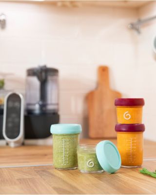 Babybowls Glass (x8) 4x 4oz + 4x 8oz