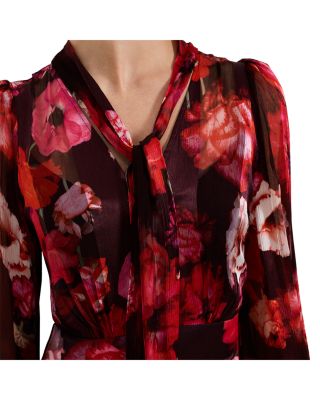 Eleni Floral Print Dress