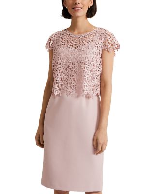 Daisy Lace Midi Dress