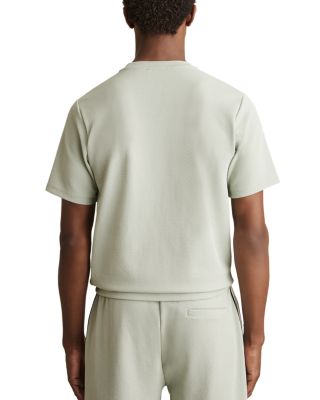 Short Sleeve Waffle Knit Tee