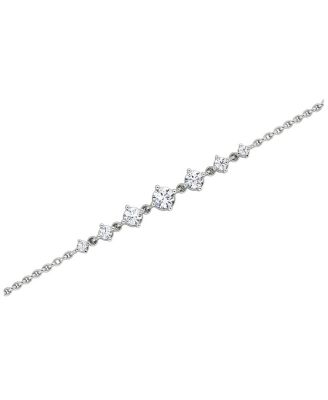  Petite Linked Tennis Bracelet - Round Brilliant Lab Created Diamonds