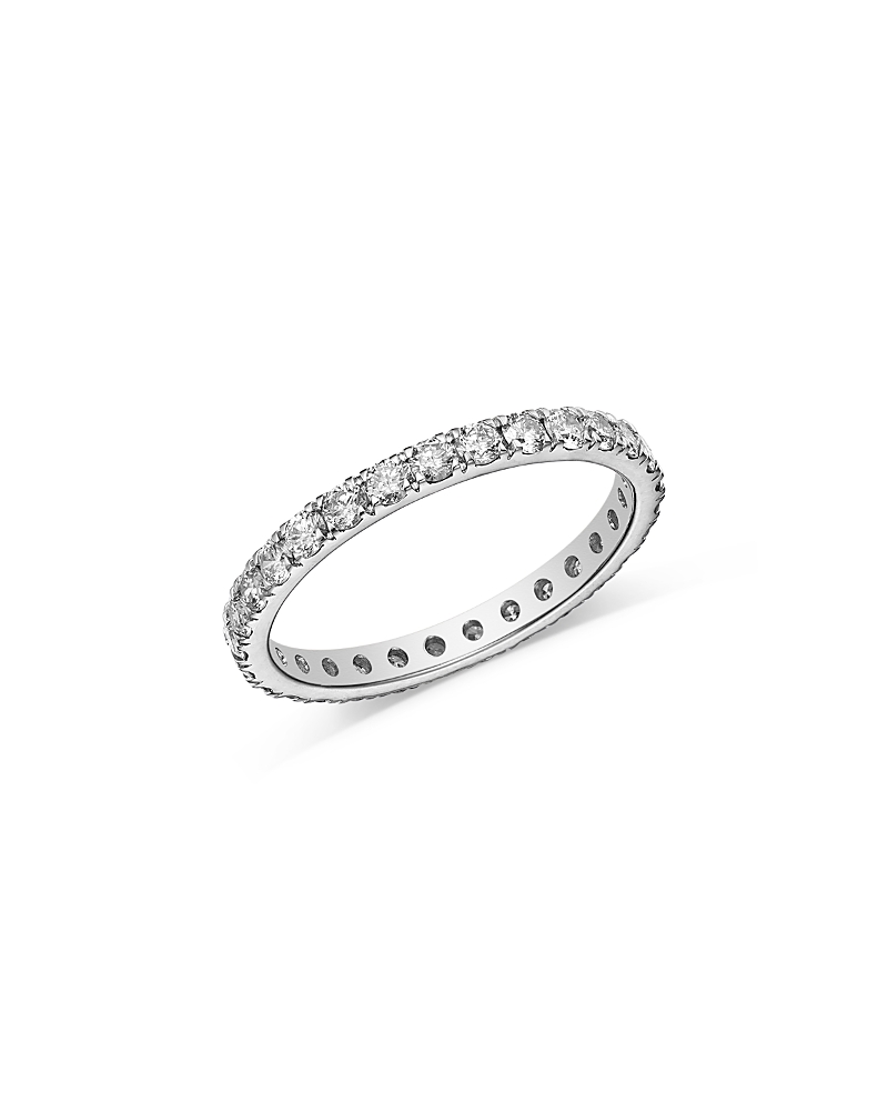 Bloomingdale's Fine Collection Diamond Certified Eternity Band in 14K White Gold, 1.0 tcw