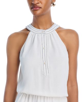 Carmen Tiered Sleeveless Midi Dress