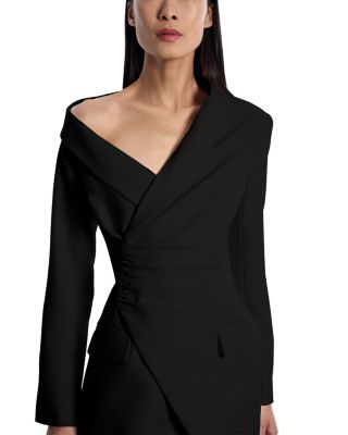 Asymmetric Off-the-Shoulder Dress