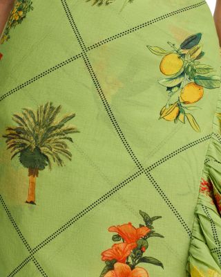 Classic Button Down Shirt & Ruffle Power Pareo™