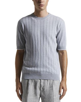 Peserico - Short Sleeve Textured Sweater