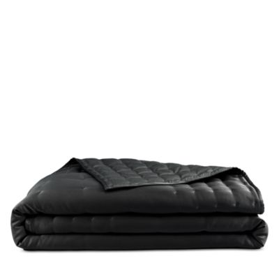 Hammered Silk and Cotton Quilt, King