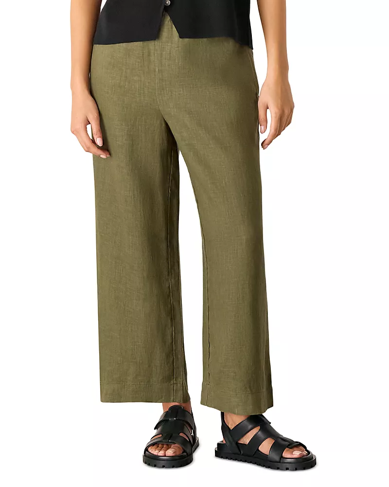 Whistles Petite Linen Pocket Trousers