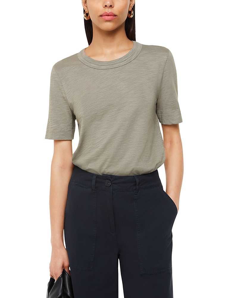 Whistles Rosa Double Trim Tee