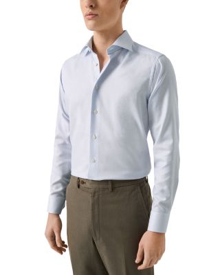 Eton - Slim Fit Printed Button Front Shirt