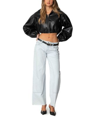 Hooded Cropped Jacket