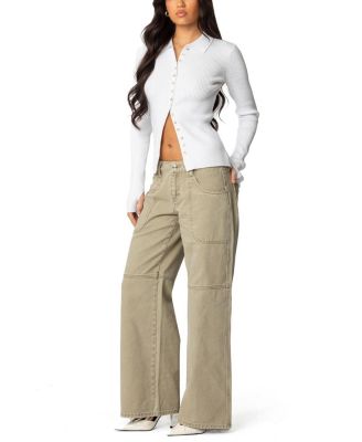 Mirielle Ribbed Knit Cardigan