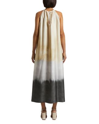 Printed Halter Dress