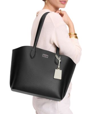 Suite Crossgrain Leather Work Tote