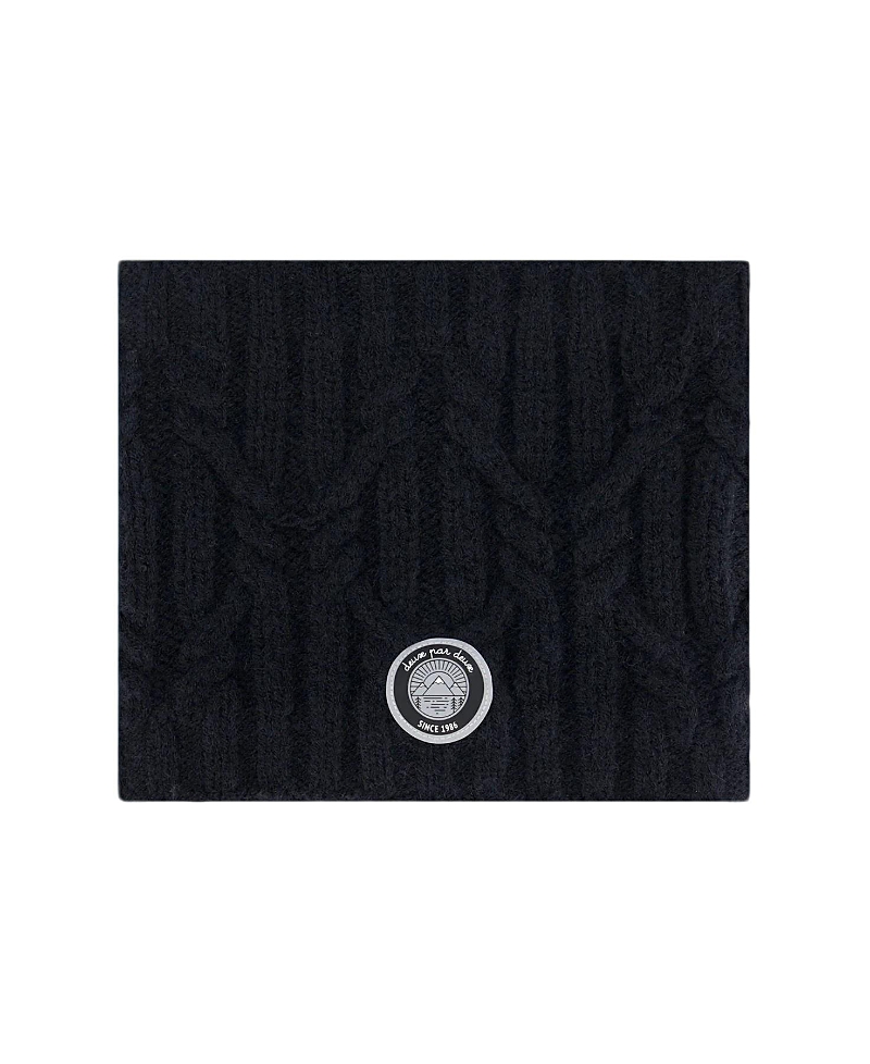 Deux Par Deux Unisex Knit Neckwarmer - Little Kid, Big Kid In Anthracite