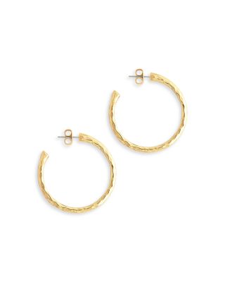 Farrier Medium Hoop Earrings 