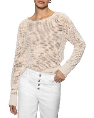 Cotton Open Knit Sweater