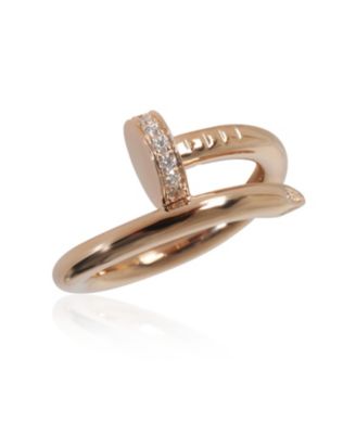  Juste Un Clou 18k Rose Gold Ring
